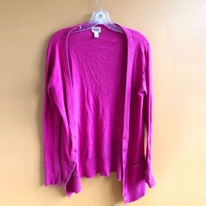 Target Pink Long Caridgan